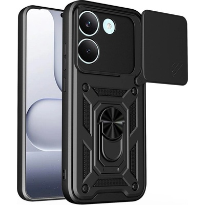 Xiaomi Калъф за Xiaomi Poco X8 Pro 5G с Капаче за Камера и Стойка - PC+TPU, Военна защита, 7 цвята