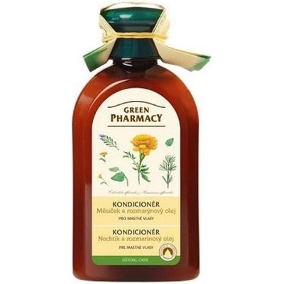 Green Pharmacy Conditioner pre mastné vlasy Nechtík a Rozmarínový olej 300 ml