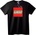 NOONEBRAND Тениска Пародия LUEGO - S, Black