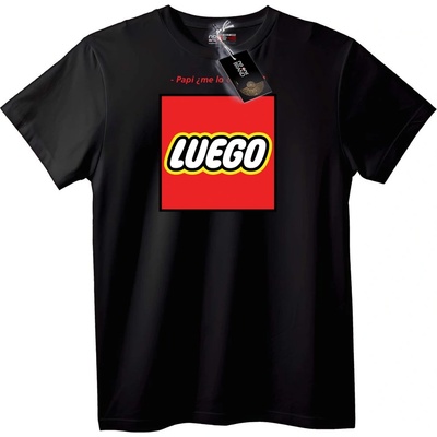 NOONEBRAND Тениска Пародия LUEGO - S, Black