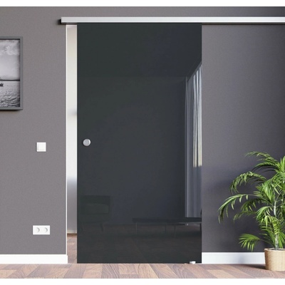 Amod Black skleněné posuvné 77,5 x 205 cm