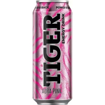Tiger energetický nápoj aura pink candy 0,5 L