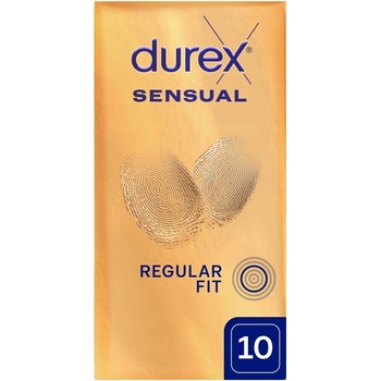 DUREX SENSUAL INVISIBLE 10 ks