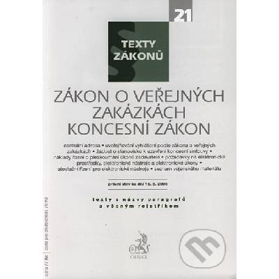 Zákon o veřejných zakázkách, Koncesní zákon - C. H. Beck
