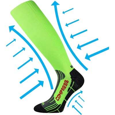 Voxx ponožky Flex Neon Green
