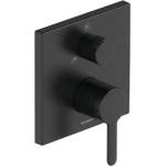 Duravit C. 1 - Кран за вана, скрит, за 2 контакта, матово черен C15210011046 (C15210011046)