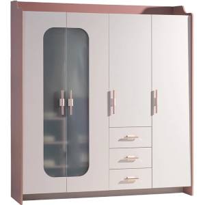 Carmen Четирикрилен гардероб estella (3575826) - tierradesign