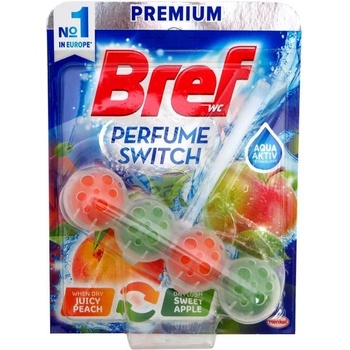 Bref Perfume Switch WC blok Peach & Apple 3 x 50 g