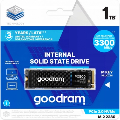 GOODRAM PX500 1TB, SSDPR-PX500-01T-80-G3