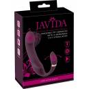 Javida Nodding Tip Vibrator with Bendable Clit Stimulation Purple