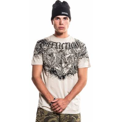 AFFLICTION мъжка тениска affliction - victory - бежово - a29563-peyl