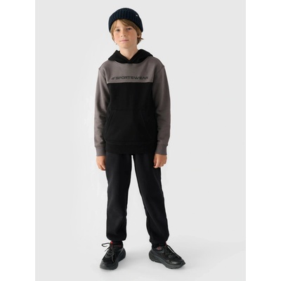 4F Junior-sweatshirt JWAW24TSWSM1222-20S čierna