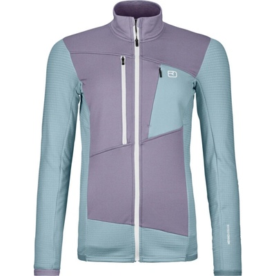 Ortovox Fleece Grid Jacket W Glacier Grey