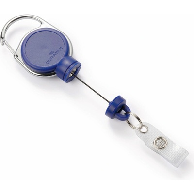 Durable Držák jmenovek Extra strong, tmavě modrá, výsuvný, patent, DURABLE 832907 320555