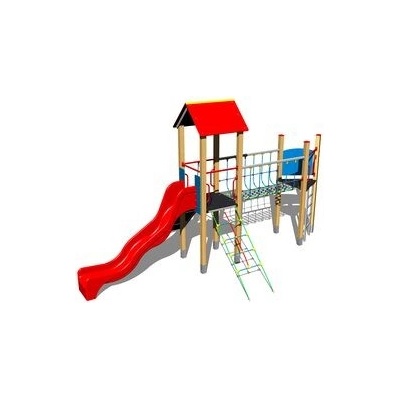 Playground System sestava se skluzavkou 4U 240