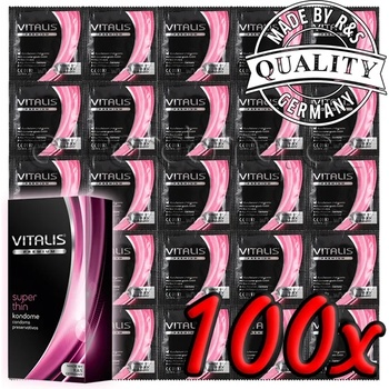 Image 1 of Vitalis Super Thin 100 pack