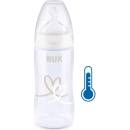 Dojčenské fľaše Nuk FC+Temperature Control box Flow Control cumlík beige 300 ml