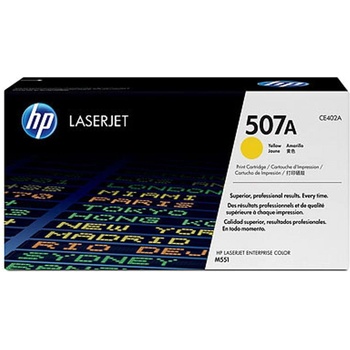 HP 507A Yellow LaserJet Toner Cartridge (CE402A)