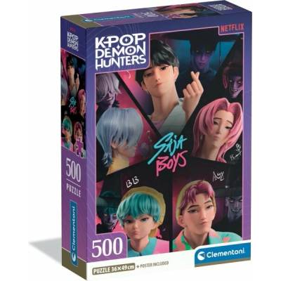 Clementoni KPOP Demon Hunters Compact 500 dielov