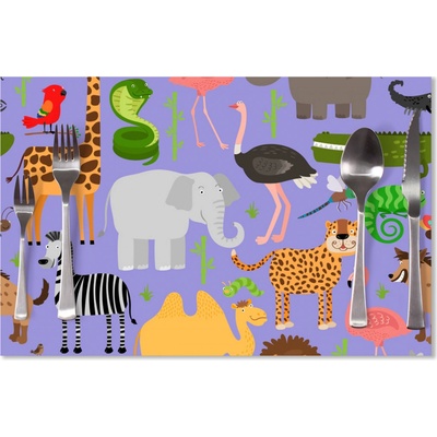 Sablio prostírání Animované safari 40x30cm
