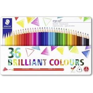 STAEDTLER Цветен молив Ergosoft асорти (36) (157 M36)