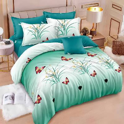 EmonaMall Двулицево спално бельо EmonaMall, 6 части - Модел S19234 (S19234-66666d)
