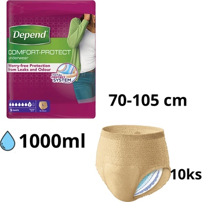 Depend Normal pre ženy S/M 10 ks