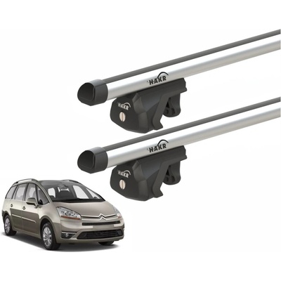 Střešní nosiče HAKR HV0013+HV0016 – Zbozi.Blesk.cz