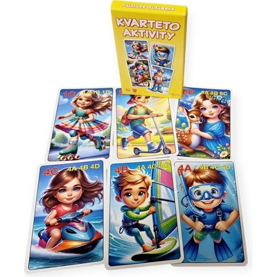 Kvarteto aktivity 32 kariet