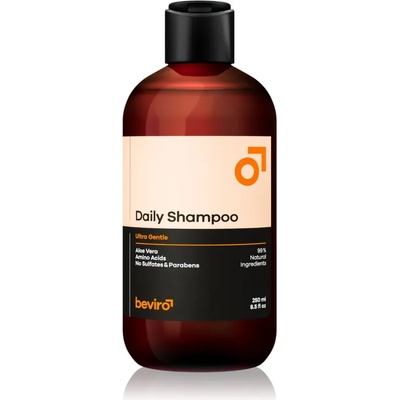 Beviro Daily Shampoo Ultra Gentle шампоан за мъже с алое вера Ultra Gentle 250ml
