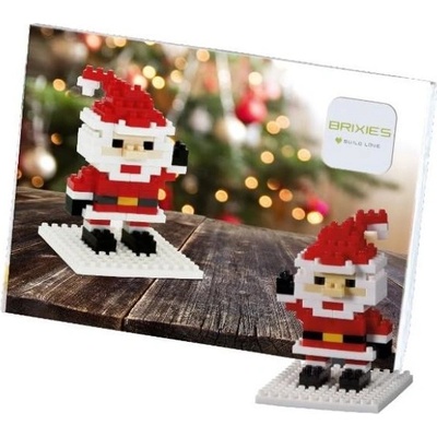 BRIXIES Pohľadnica Santa Claus