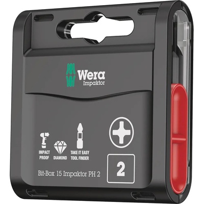 Wera PH 2 x 25 mm 15 dílný 057752