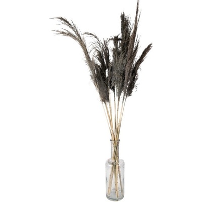 Šedá kytice sušené květy bambusu Bamboo - 100 cm (10ks) - Clayre & Eef