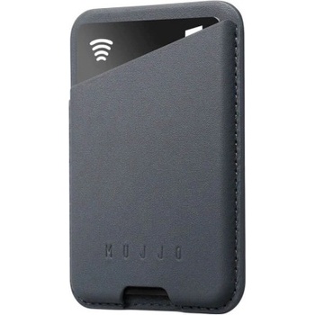 Image 1 of Mujjo MagWallet Leather Card Holder with MagSafe - кожен портфейл (джоб) за прикрепяне към iPhone с MagSafe (тъмносив)
