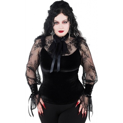 KILLSTAR tričko Amber Lace Čierna