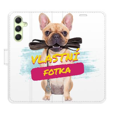 Flip pouzdro iSaprio - Samsung Galaxy A54 5G s vlastním motivem a kapsičkami na karty (Flip knížkové pouzdro, kryt, obal iSaprio - Samsung Galaxy A54 5G s vlastním potiskem, 360° ochrana telefonu, při