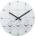NeXtime Стенен часовник Big City 43 см бял (8197WI)