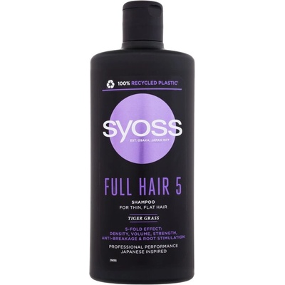 Syoss Full Hair 5 Shampoo от Syoss за Жени Шампоан 440мл