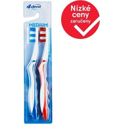 4Dent střední 2 ks