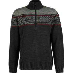 CMP Мъжки пуловер CMP Sweat Knitted Yarn 7H77510 Jumper - Antracite - размер 54 (EU) (017-3923-0115)