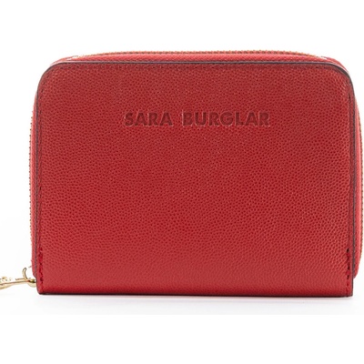 Sara Burglar Sand Red peněženka Černá