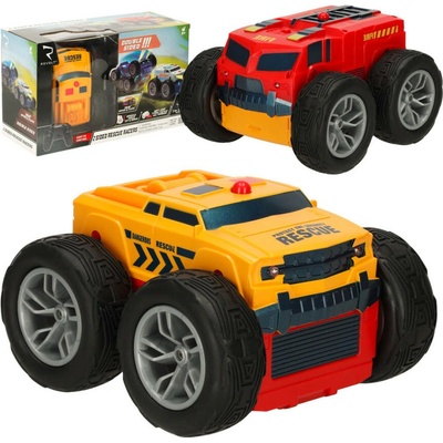 Revolt 2 Sided Rescue Racer mega transformácia otočenie o 360° 4WD