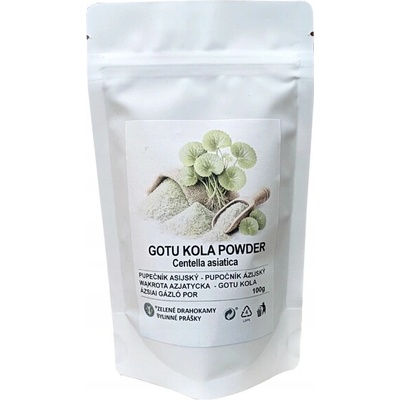 Zelené Drahokamy Brahmi gotu kola mletá 100 g