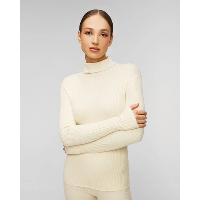 Varley Esme Rib Roll Neck Dámský Rolák Béžový