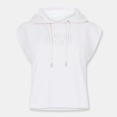 DKNY Суичър DKNY Women's Logo Pull Over Hoodie - Sand