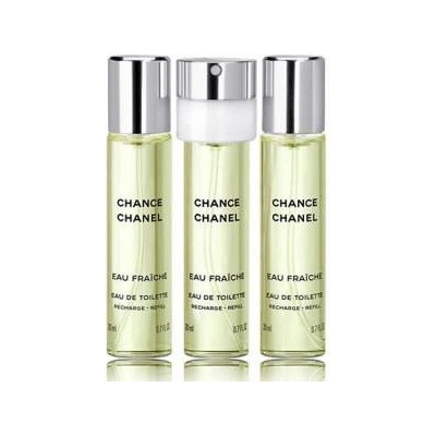 Комплект дамски парфюм Chance Eau Fraiche Chanel Chance Eau Fraîche (3 pcs)