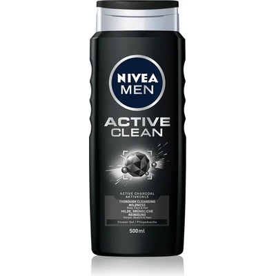 Nivea Men Active Clean душ гел за мъже 500ml