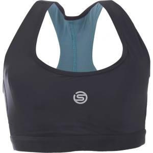 Skins Women's Active Medium Impact Sports Bra - Black