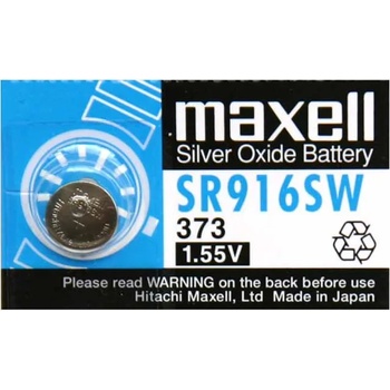 Image 1 of Maxell Батерия сребърна Maxell SR, SR916SW 1.55V, 1 бр (MLBSSR916SW)