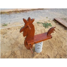 Playground System pružinová houpačka z akátu Kohoutek